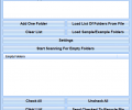 Delete Empty Folders Software Скриншот 0