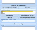 Summarize Large Amounts Of Text Software Скриншот 0