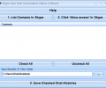 Skype Save Chat Conversation History Software Скриншот 0
