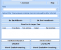 Excel Import Multiple Yahoo! Mail Emails Software Скриншот 0