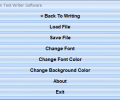 Full Screen Text Writer Software Скриншот 0