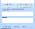 Excel Find and Replace In Headers and Footers Software Скриншот 0