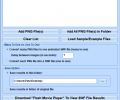 PNG To SWF Converter Software Скриншот 0