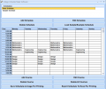 College Schedule Maker Software Скриншот 0