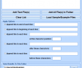 Append Text To Each Line Software Скриншот 0