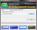 Appnimi All-In-One Password Unlocker Скриншот 3