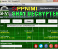 Appnimi SHA1 Decrypter Скриншот 0