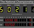 Baseball Scoreboard Pro Скриншот 0