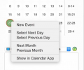 Desktop Calendar for Mac Скриншот 0